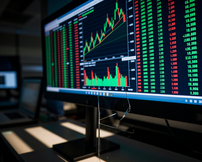 Market Volatility Concept