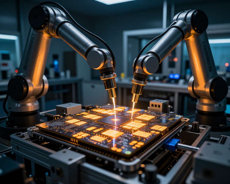 Semiconductor Manufacturing Concept