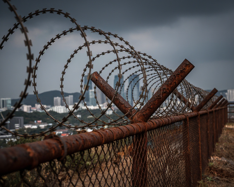Symbolic separation of the two Koreas