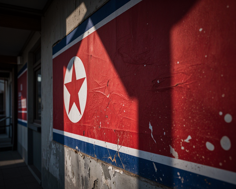 North Korean Propaganda Atmosphere
