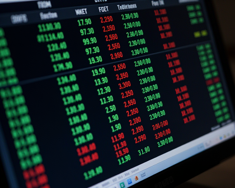 Financial Data Close-up