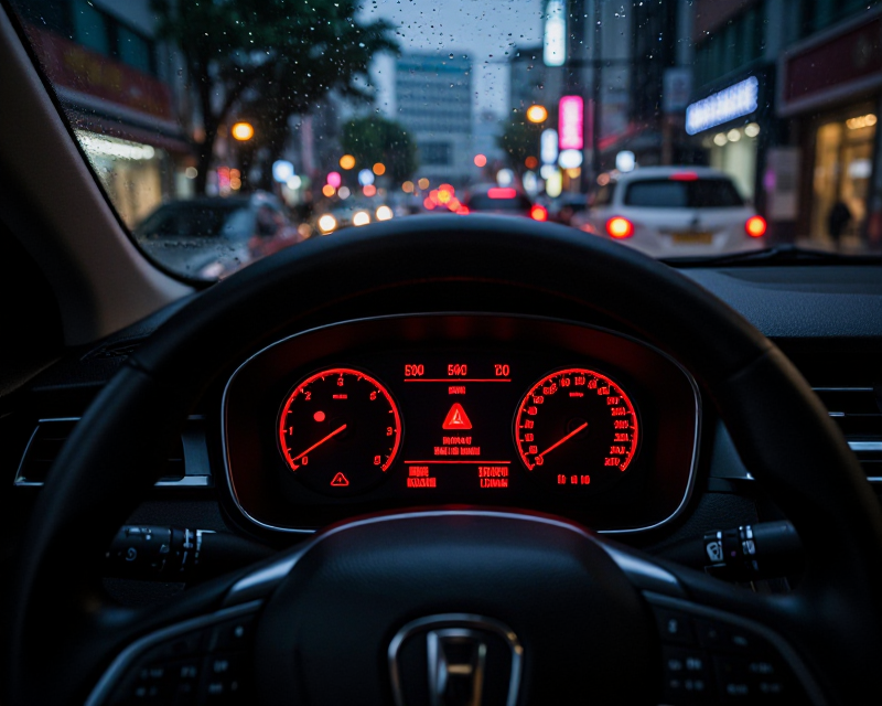 Car Dashboard Warning Light